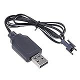 Baoblaze 4 8 V RC Car Drones UAV Quadcopter Toys Cabo De Carregamento Ni Cd Bateria Carregador USB Fio SM Conector