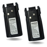 Baofeng Kit 2 Baterias Para Rádio Modelo Uv 82 Original Nf