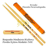 Baqueta 7an American Classic Vic Firth Ponta Nylon U s a