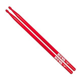 Baqueta Vic Firth 5b Red Nova Hickory Ponta De Madeira Par