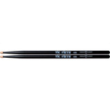 Baquetas Vic Firth 5a Wooden Tip Baquetas Cor De Percussão Preto Tamanho 16