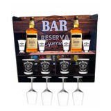 Bar Adega Madeira Parede Vinho Wiskhy Cachaça Porta Taça
