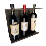 Bar De Parede Adega Porta Vinho Prateleira Decoraçao Em Aço