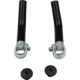 Bar End Curvo chifre Para Guidão De Bike Ciclismo Alumínio Cor Preto