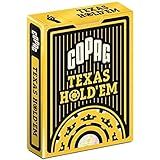 Baralho 100 Plástico Texas Holdem Preto