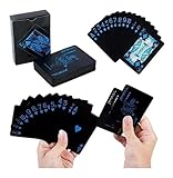 Baralho Azul Black Poker Cartas Jogos