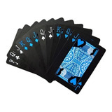 Baralho Black A Prova D agua   Baralho Preto   Poker Mágica