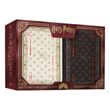 Baralho Cartas Harry Potter Estojo Duplo Profissional Copag