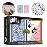 Baralho Copag Estojo Duplo Original Pvc Prova D água