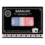Baralho Duplo 108 Cartas 100  Pástico Poker Truco Buraco