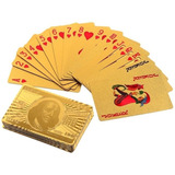 Baralho Gold Ouro 24k Poker Truco