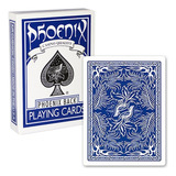 Baralho Invisível Phoenix Standard Mágica Com Cartas Azul