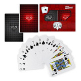 Baralho Jogos De Cartas Vegas Mb 100 Plástico C 108 Cartas