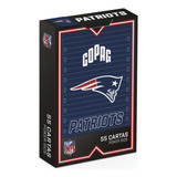 Baralho Nfl New England Patriots 55 Cartas Original Copag