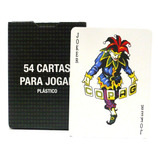Baralho Plastico Copag 54 Cartas P Jogar Poker Truco Black