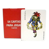 Baralho Plastico Copag 54 Cartas P Jogar Poker Truco Red