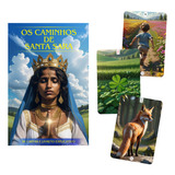 Baralho Santa Sara Lenormand Cigano 36 Cartas Plastificadas