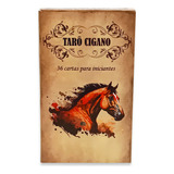 Baralho Tarô Cigano Iniciantes Tarot Com 36 Cartas