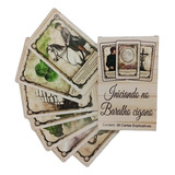Baralho Tarô Deck Oráculo Cigano P Iniciantes Plastificado