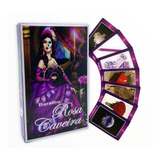 Baralho Tarot Rosa Caveira 36 Cartas E Livreto manual