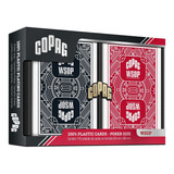 Baralho Wsop Estojo Duplo Poker Size Copag 110 Cartas Jogo
