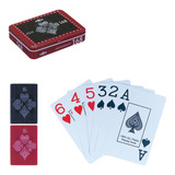 Baralhos Poker Jogo Profissional 100 Plástico Resistente