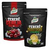Barão De Cotegipe- Kit 2 Erva Mate Tereré Black Abacaxi Cereja Barão 500g Cada