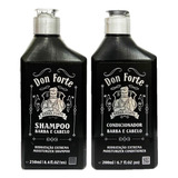 Barba Forte Don Juan Shampoo 250ml Condicionador 170ml