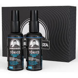 Barba Robusta Tônico Cresce Barba Loção Para Crescimento De Barba Fragrância Ferrari Black 120 Ml