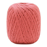 Barbante Barroco Maxcolor 6 Fios 400gr Linha Crochê Colorida Cor Coral Vivo
