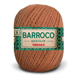 Barbante Barroco Maxcolor Multicolor Círculo N6 400g 452mts Cor 7259   Bronze