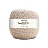 Barbante Barroco Natural Círculo Nº6 700g - 791m -Fio 4-1186m-