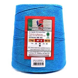 Barbante Colorido Ou Cru 1kg Fio 6 Escolha As Cores Cor Azul turquesa