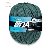 Barbante Cordão Para Macramê 24 Fios 700g 192m Supremo Cor Verde Militar 0397