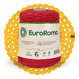 Barbante Euroroma Colorido E Cru 600g Fio 8 Escolha A Cor