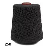 Barbante Euroroma Colorido N 4 600g 915mts Cor 0250 Preto