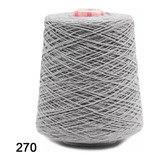 Barbante Euroroma Colorido N 4 600g 915mts Cor 0270 Cinza