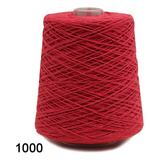 Barbante Euroroma Colorido N 4 600g 915mts Cor 1000 Vermelho