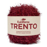 Barbante Euroroma Linha Trento 200g 101m Cores Tricô Crochê Cor Bordô 1050