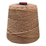 Barbante Macramê Cordão Grosso 24 Fios 1 Kg Colorido Cor Castanho