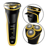 Barbeador Elétrico Ga ma Italy 3 Lâminas Seco Sport Gsh886