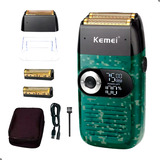Barbeador Elétrico Kemei Km 2027 Maquina Shaver Profissional