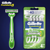 Barbeador Gillette Prestobarba3 Sensitive Comfortgel 4