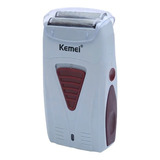 Barbeador Kemei Km 3382 Branco 100v