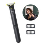 Barbeador Philips Elétrico Qp1424 10 Oneblade S Fio
