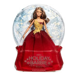 Barbie 2016 Holiday Doll Red Gown Mattel