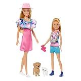 Barbie Aventura De Irmãs Com 1 Boneca Barbie E 1 Boneca Stacie 2 Cachorrinhos E Acessórios Do Filme Barbie E Stacie Ao Resgate