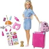 Barbie Barbie Explorar E Descobrir Barbie Viajeira Fwv25 Mattel Multicor