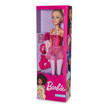 Barbie Boneca Bailarina 65cm C Acessórios Pupee 24h