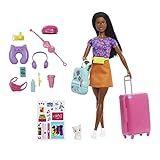 Barbie Boneca Barbie Brooklyn Conjunto De Viagem HGX55 Multicolor